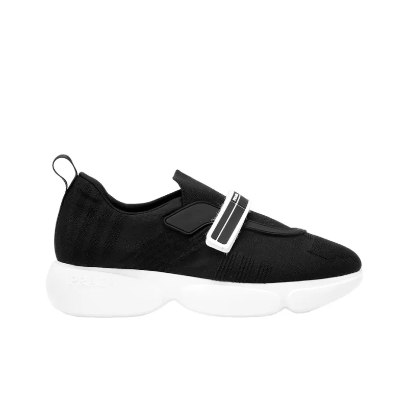 PRADA Cloudbust Rubber And Leather Sneakers 'Black White' Women's-1
