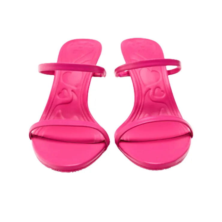 Barbie x ZARA Slide Slippers Women's Pink-2