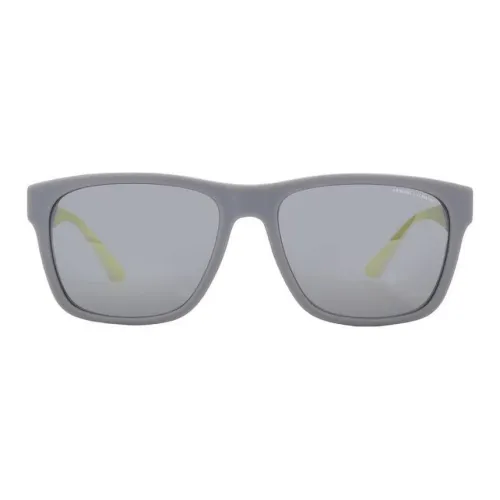 ARMANI EXCHANGEAE Acetate Injection Molded Square Sunglasses Men's Gray