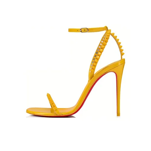 CL LUBOTING One Strap Sandals Women's Yellow
