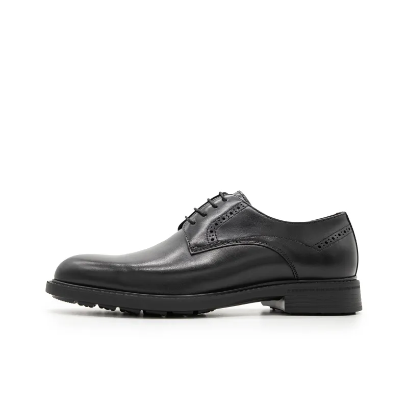 Satchi Loafers Dress Shoes Men's Black-0