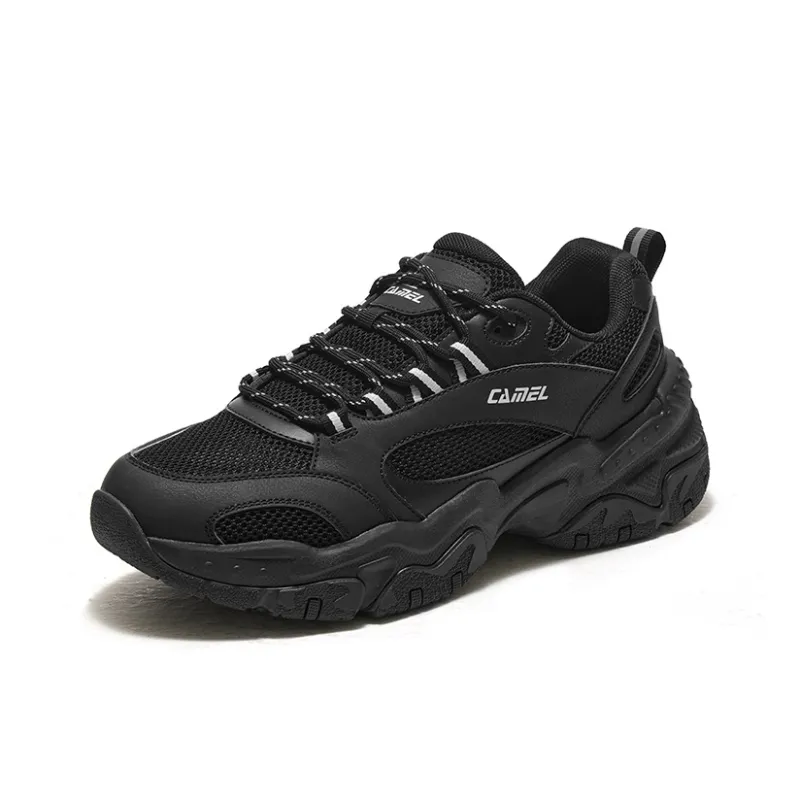 CAMEL Starry Sea Height Increasing Breathable Lightweight Low-Top Chunky Sneakers Men's-14