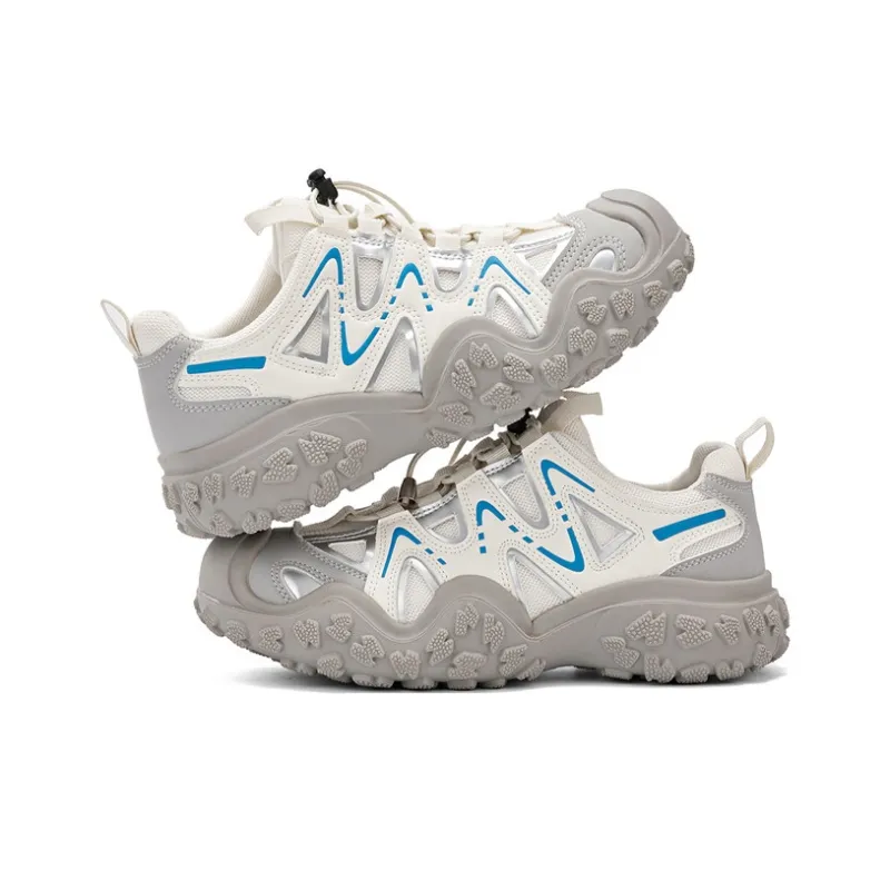 La Chapelle Non-slip Lightweight Low-Top Chunky Sneakers Women's-16