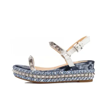 CL Pyraclou Fashion Sandal Women's Denim Blue
