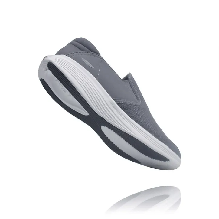 MBT Curved Sole Men's Platform Casual Shoes For Commuting Arch Support Breathable Lightweight MODENA 1479Y Gray-4