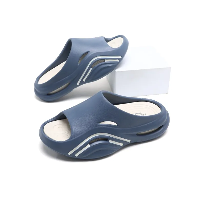 Slazenger Slip Resistant Slide Slippers Men's Gray-3