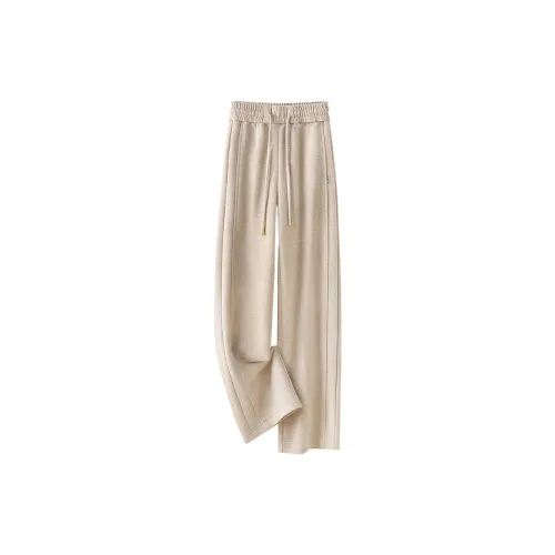 Cypress House Casual Pants Women's Beige Herringbone