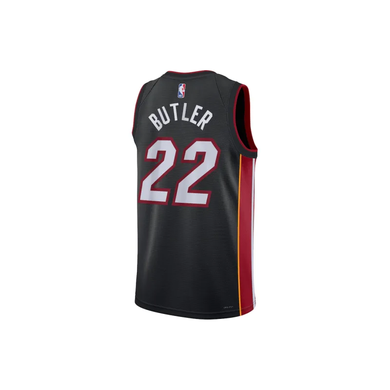 NBA x Nike ICON Collection Miami Heat Swingman Jimmy Butler Basketball Jerseys Unisex Black-1