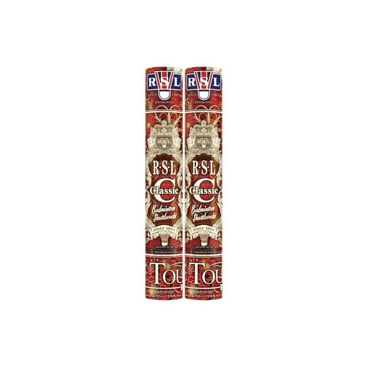 RSL Goose Feather Shuttlecock 12 Pack Goose Feather Match Ball, Training Shuttlecocks-2