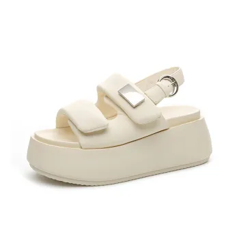 Shoe Cabinet Floral Language Strap Sandals 6cm Women's