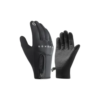 ROCKBROS Riding Equipment Cycling Glove Outdoor Unisex Polar Fleece S/M/L/XL/XXL Black