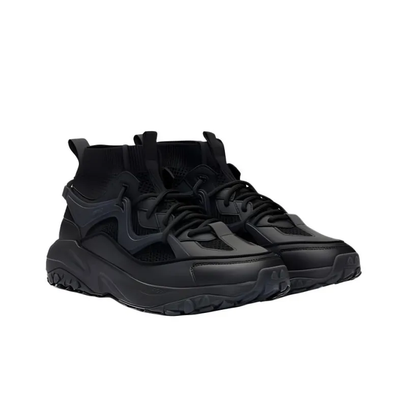 HUGO BOSS High Top Casual Shoes Men's Black-2
