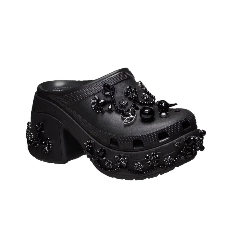 Crocs Siren Clog Simone Rocha Black-2