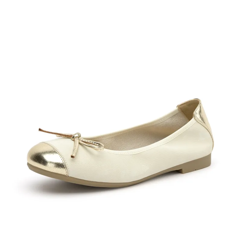 GEMEIQ Casual Single Shoes Women's Beige-0
