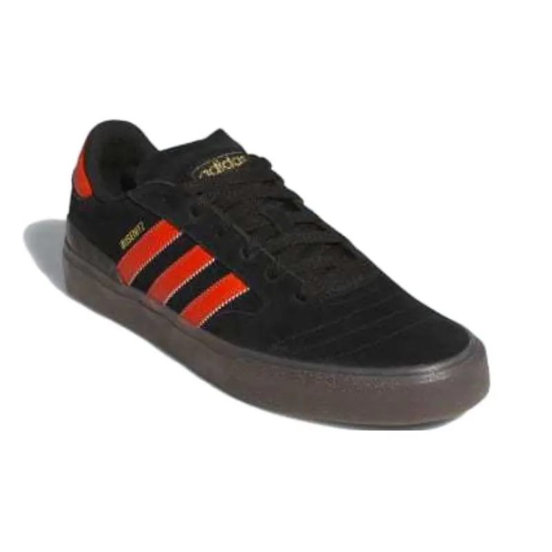 Adidas Busenitz Vulc Ii Core Black Collegiate Orange Gum-1