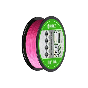 Dragon King Of The Sea Fish Line Main Line Leader Line PE Thread Pink 100m