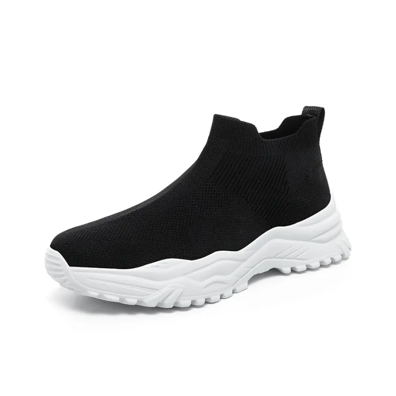 SENGUIBUCK Breathable Lightweight Low-Top Casual Shoes Men's Gray-3