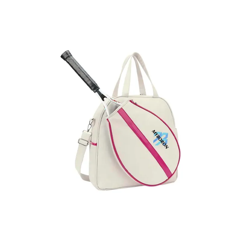 MYBORON Badminton Net Ball Ping Pong Paddle Bag Shoulder Bag-12