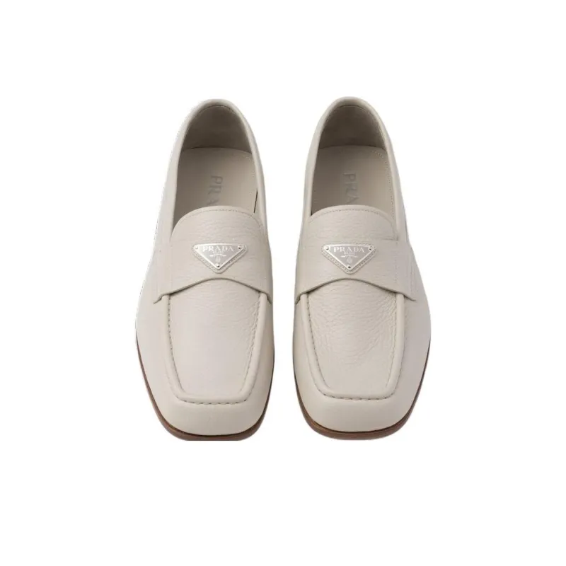 PRADA Loafers 2cm Men's Loose Stone Color-5