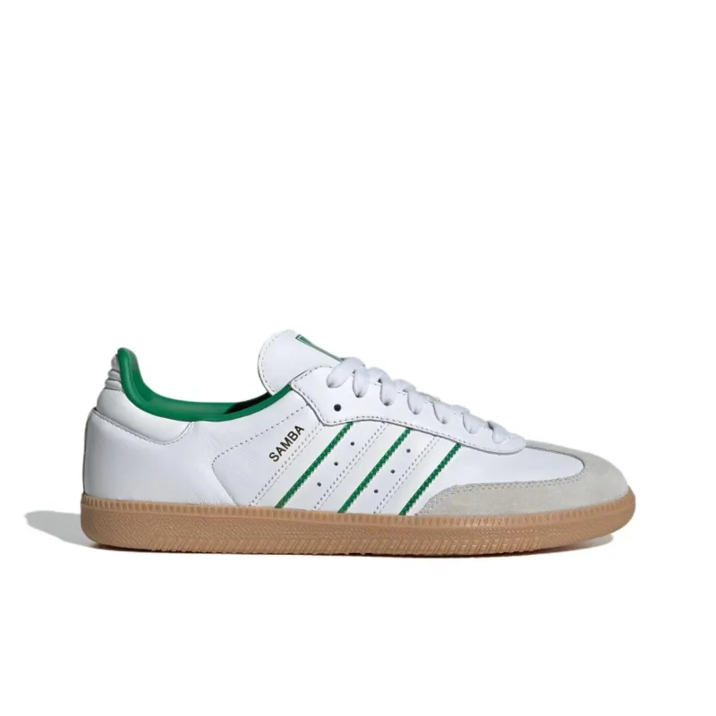 Adidas Samba Og 'Cloud White Green'-1