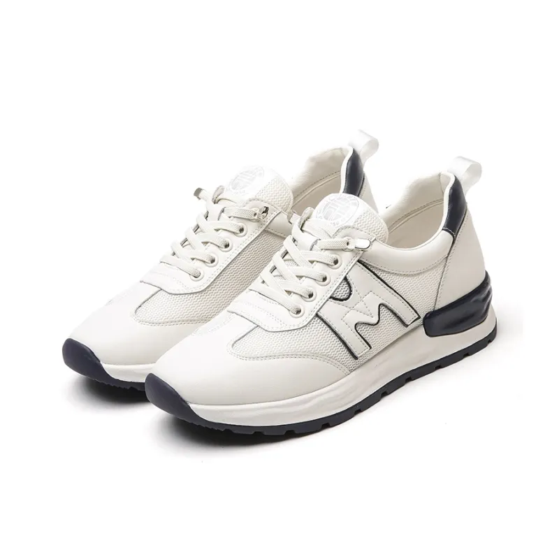 Cigna Breathable Mid-Top Mid-Age Mother Shoes-3