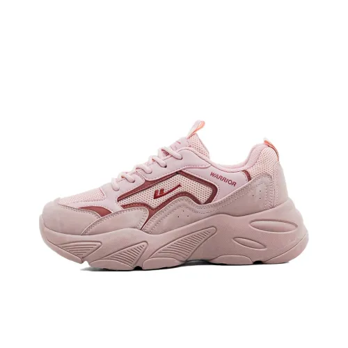 Warrior Cushioning, Slip Resistant, Breathable, Lightweight, Height Increasing Low Top Chunky Sneakers Women's
