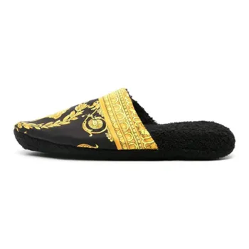 VERSACE Slippers / Home Slippers Men's And Women's, Black