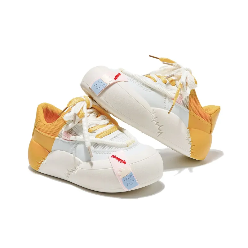 Yiya Dopamine Dressing Fashionable Versatile Low-Top Skateboard Shoes Women's-1