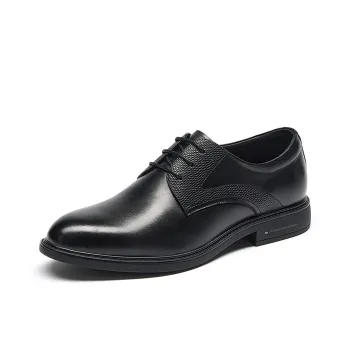 SEVEN Dress Shoes Men Low-Top Black