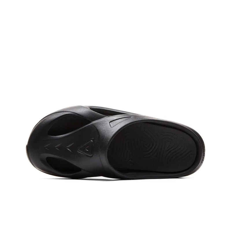 PEAK Flying Fish, Taichi River Trekking Shoes Slippers Men's All Black-3