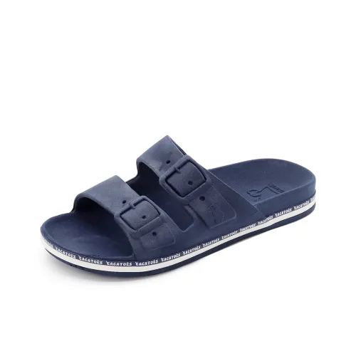 Cacatoès Flip-flops Unisex Blue White