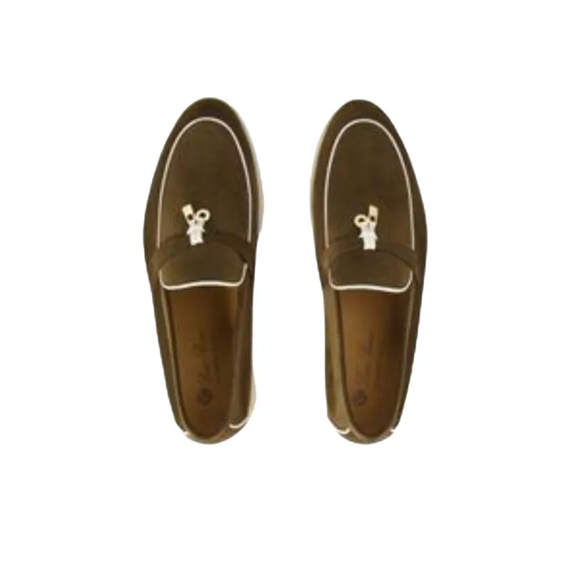 Loro Piana Loafers Women's Cyan-4