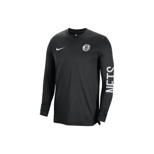 Nike X NBA Brooklyn Nets T-Shirts Men Black