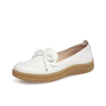 Hush Puppies Loafers Women's White/Black/Brown