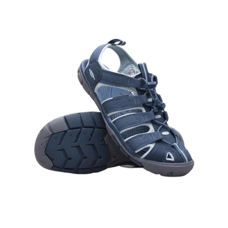 KEEN Beach Sandals Women's Blue White-4