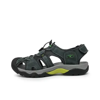 G.N.SHIJIA River Trekking Shoes Men Gray Blue/Earth Yellow