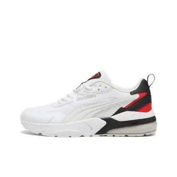 PUMA Vis2k Anti Slip Wear Resistant Low Top Casual Shoes Men's White