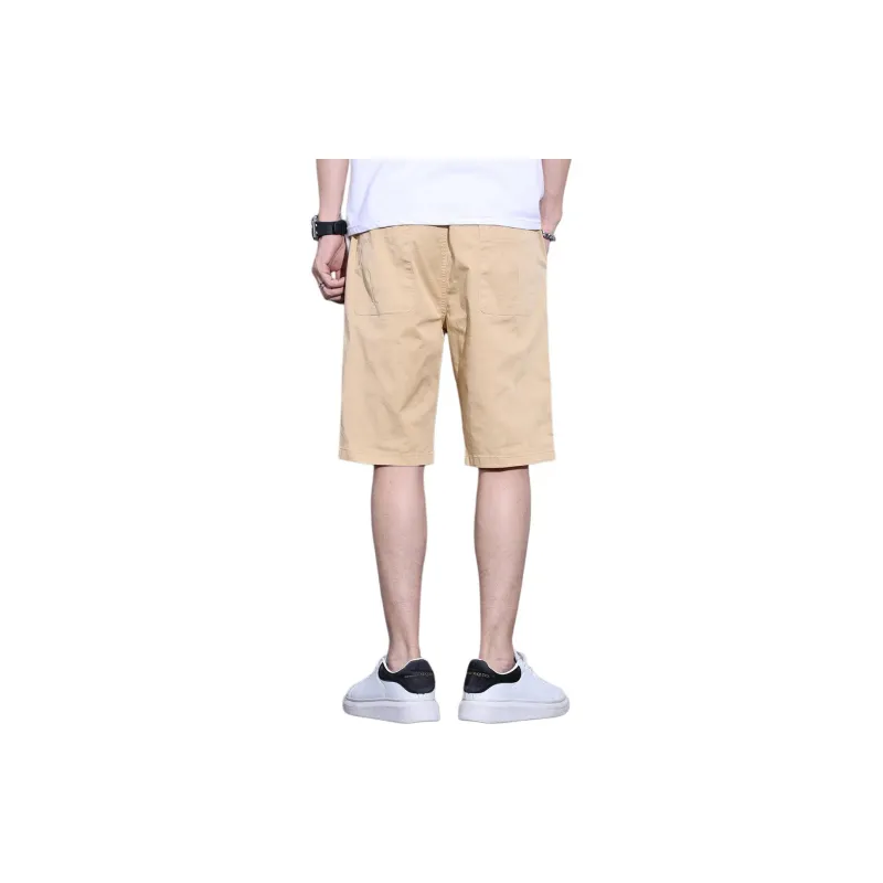 Tonlion Casual Shorts Men's Dark Khaki-2