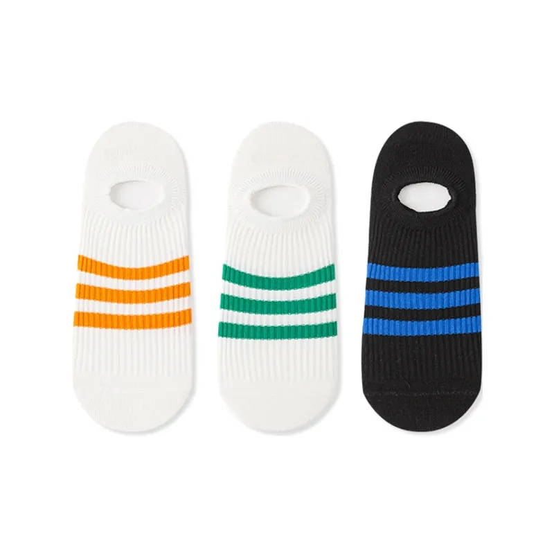 JIAZINI No-Show Socks Men's 3 Pack-2