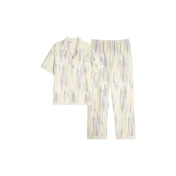 MIIOW Pajama Set Women's Golden Stripes
