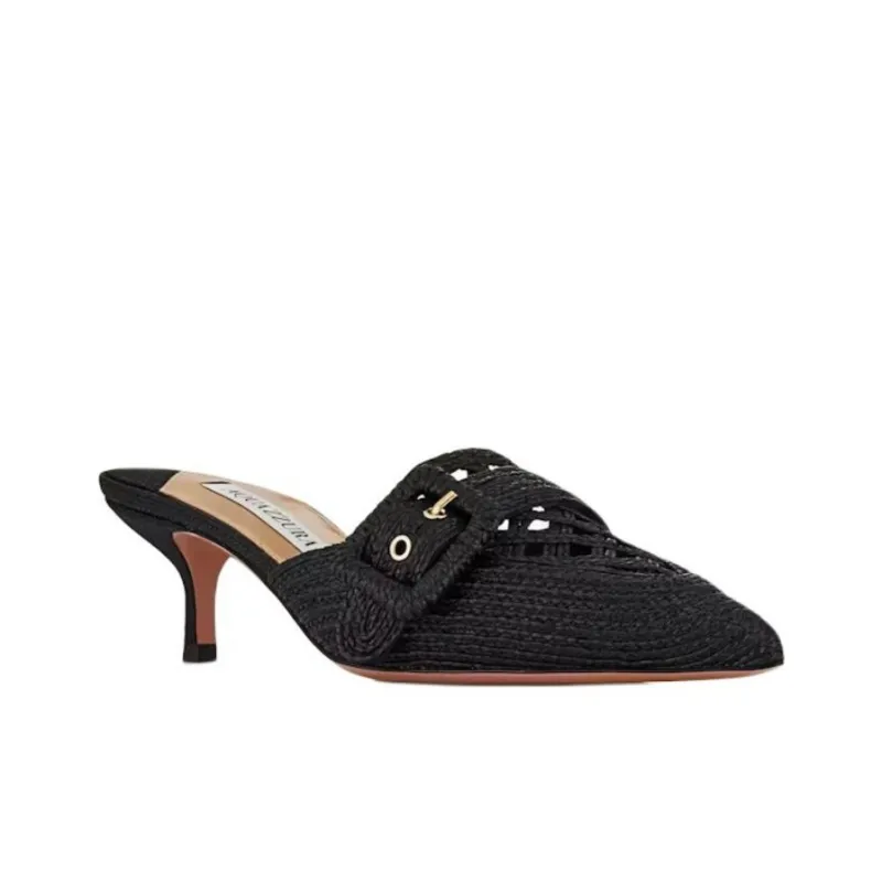 AQUAZZURA Visconti 50mm Mules-2