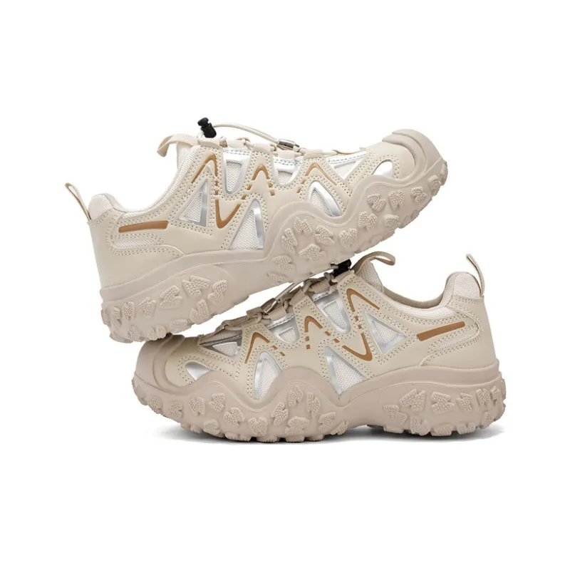 La Chapelle Non-slip Lightweight Low-Top Chunky Sneakers Women's-1
