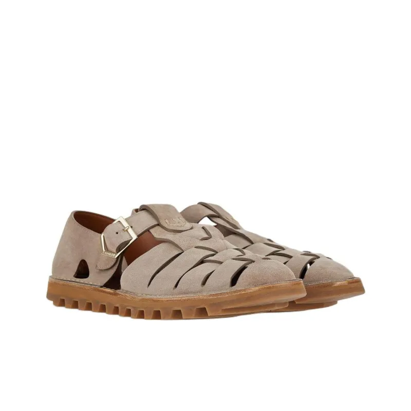 CANALI Roman Sandals Men's Beige-3