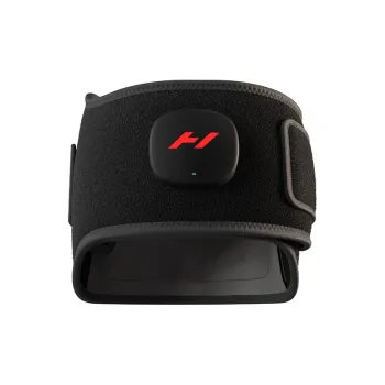 HYPERICE Back Support Braces Massage Protective Slip Resistant Compression 1 Pack Black Silicone Unisex