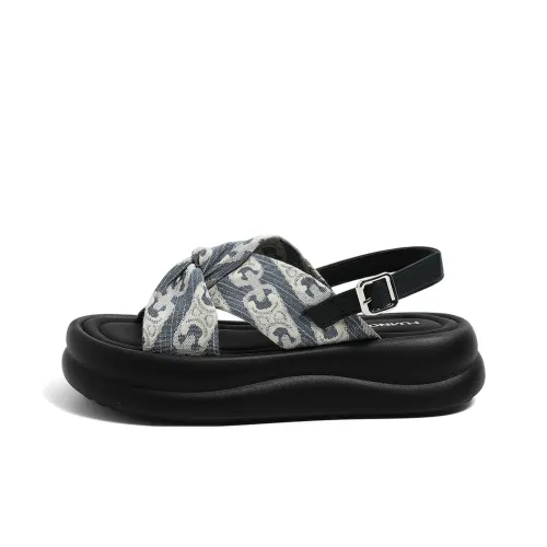 HUANQIU One-Strap Sandals Women's