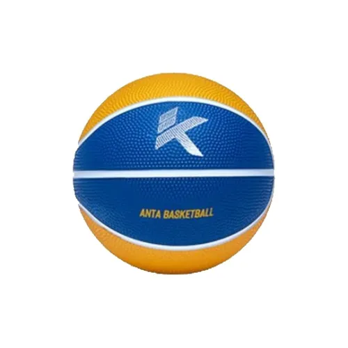 Anta Size 1 Indoor Outdoor Universal Basketball Rubber Blue Yellow