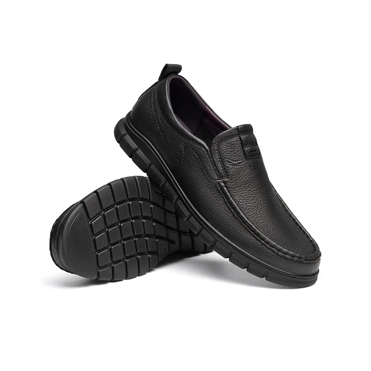 RED DRAGONFLY Commute Business Casual Shoes Men's Black Trendy-4
