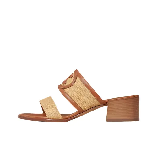 CELINE Slide Slippers Women's Beige