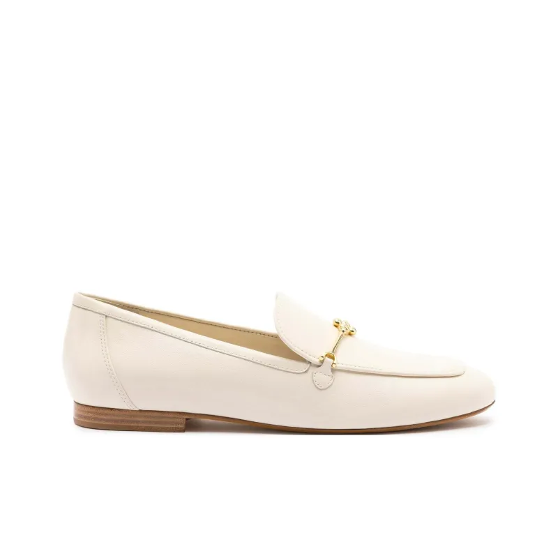 Larroude Katherine Loafers Women's White-1