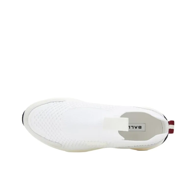 BALLY Low Top Casual Shoes Men's White-4
